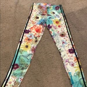 Adidas floral leggings